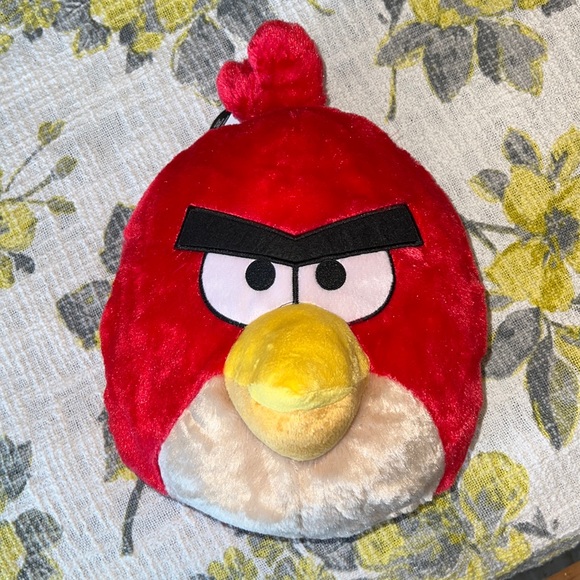 NWT Plush Angry Birds Backpack - Picture 1 of 13